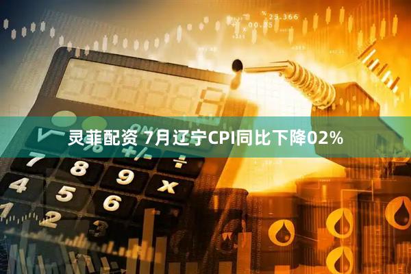灵菲配资 7月辽宁CPI同比下降02%
